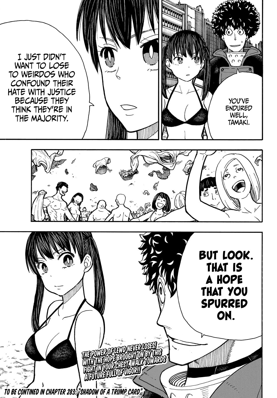 Enen No Shouboutai - Chapter 282: Lewd Is Sacred