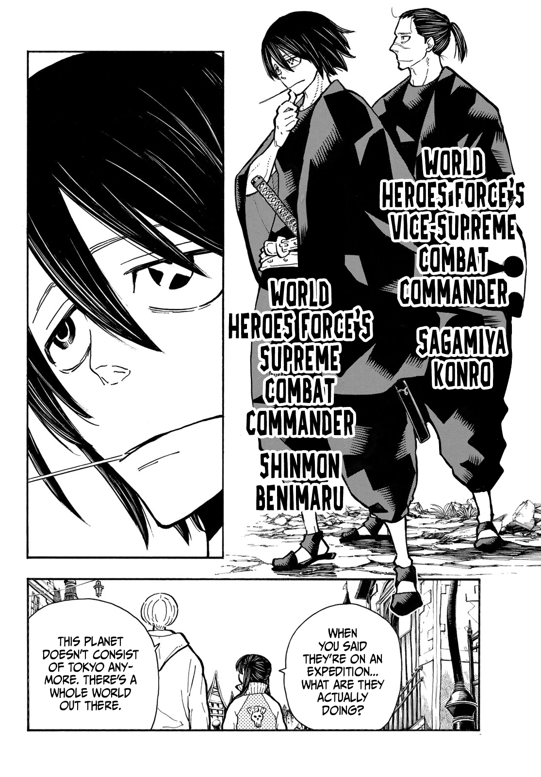 Enen No Shouboutai - Chapter 303: A World Without Spontaneous Human Combustion