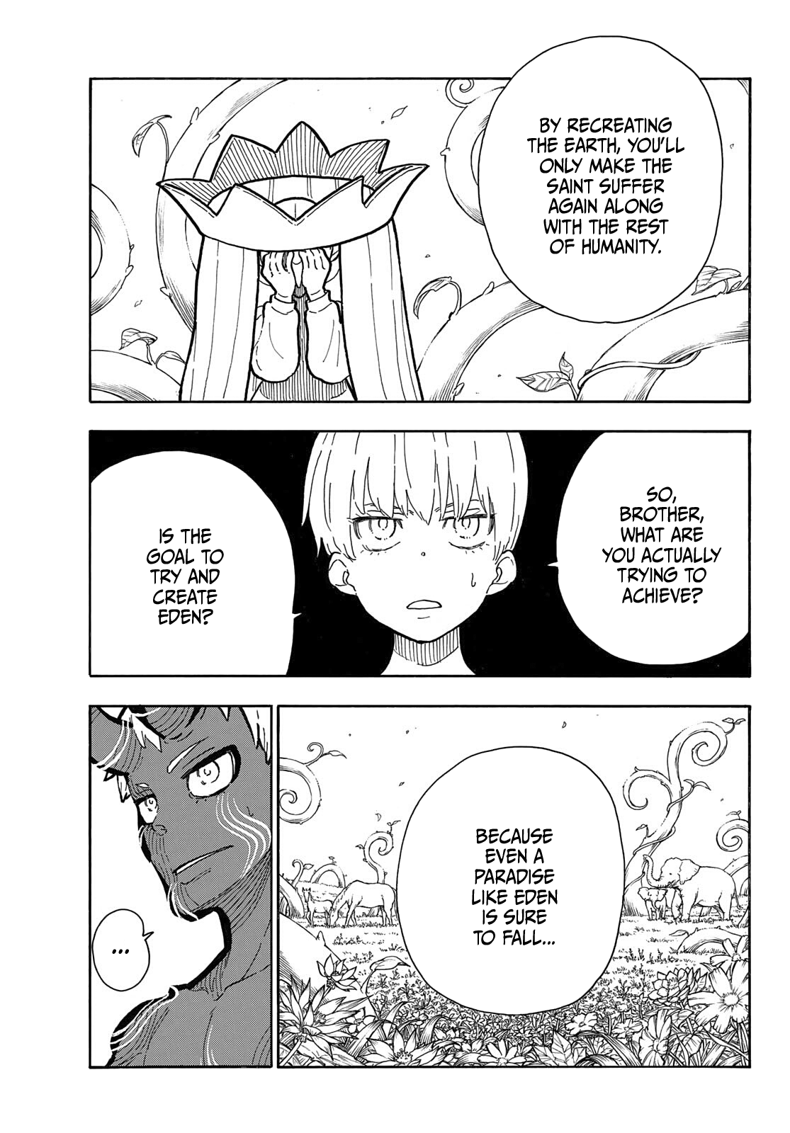 Enen No Shouboutai - Chapter 298: It's God