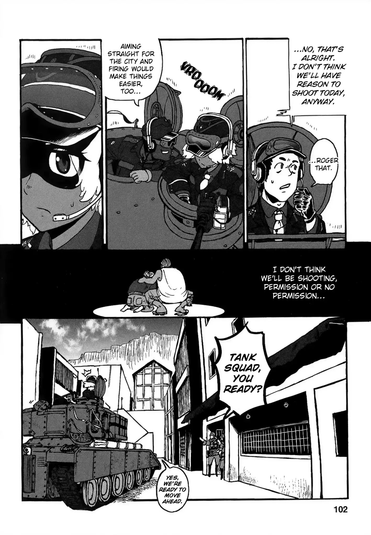 Groundless - Sekigan No Sogekihei - Vol.5 Chapter 20: The Liberation Army's Forced Retreat