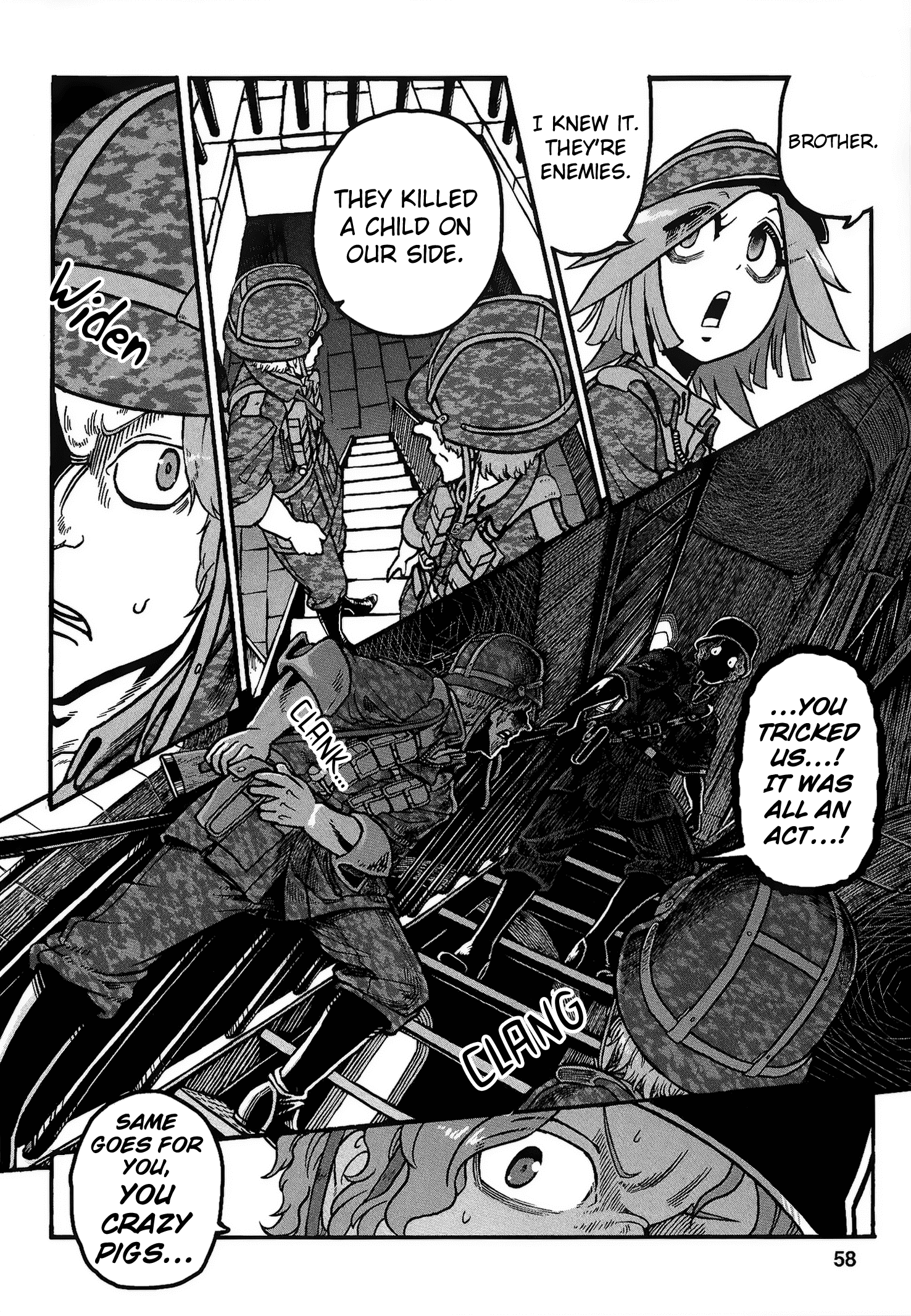 Groundless - Sekigan No Sogekihei - Vol.6 Chapter 22: The Hammer Of Swine