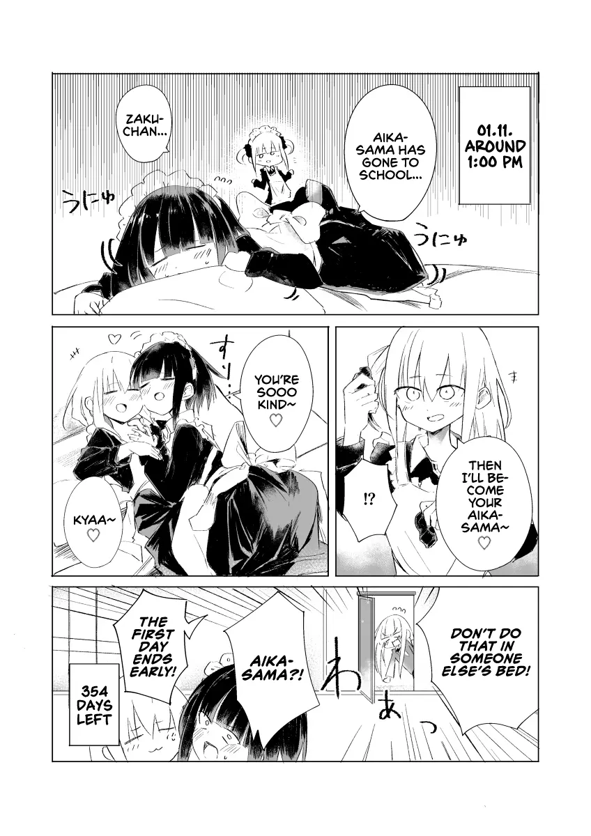 1-Nen Inai Ni Ojousama O Kouryaku Suru Maid No Ohanashi - Chapter 11: Day 11