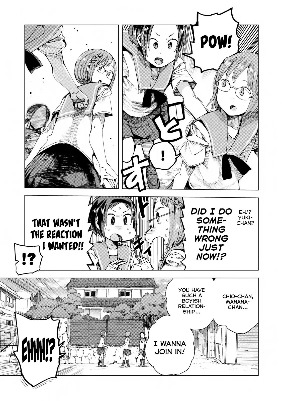 Chio-Chan No Tsuugakuro - Chapter 42: Manana!