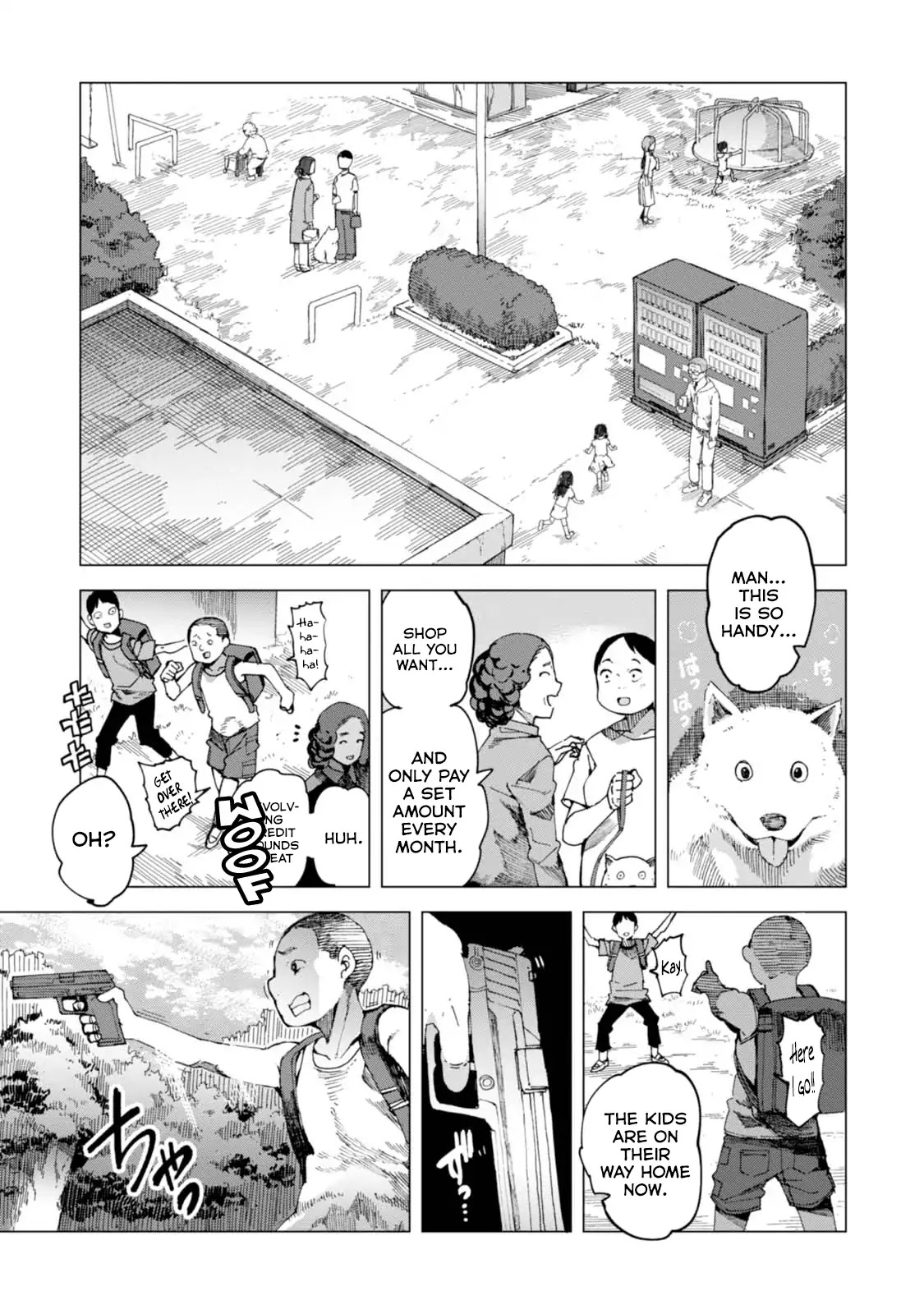 Chio-Chan No Tsuugakuro - Chapter 40: Straw Dog