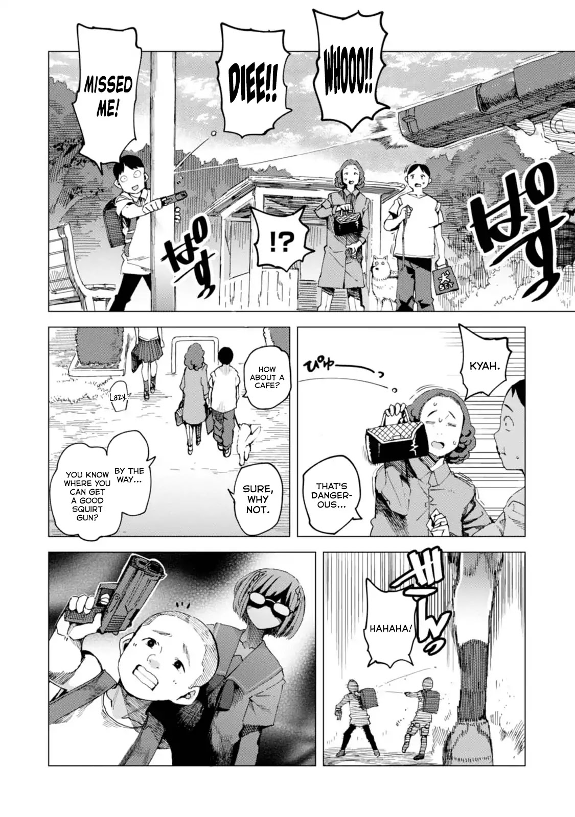 Chio-Chan No Tsuugakuro - Chapter 40: Straw Dog