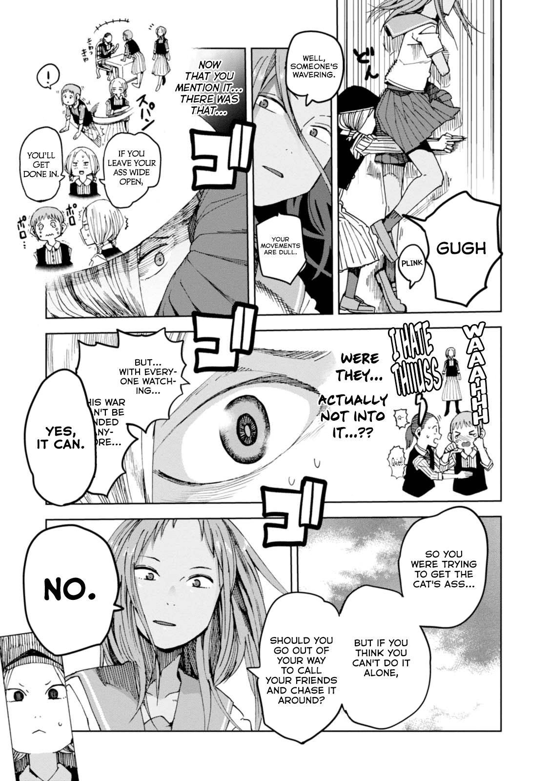 Chio-Chan No Tsuugakuro - Chapter 36: Chiharu, Kushitori-San, And Abhimanyu