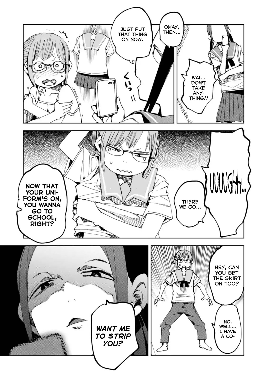 Chio-Chan No Tsuugakuro - Chapter 40.5: Omake: Chio-Chan On Sale Day