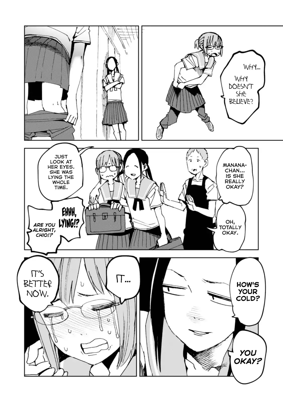 Chio-Chan No Tsuugakuro - Chapter 40.5: Omake: Chio-Chan On Sale Day