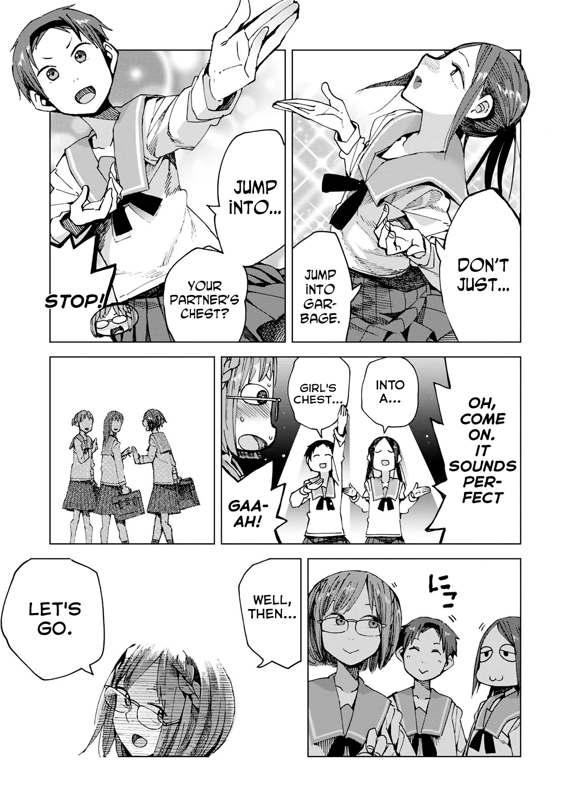 Chio-Chan No Tsuugakuro - Vol.9 Chapter 45.5: Well Then, Let S Go.