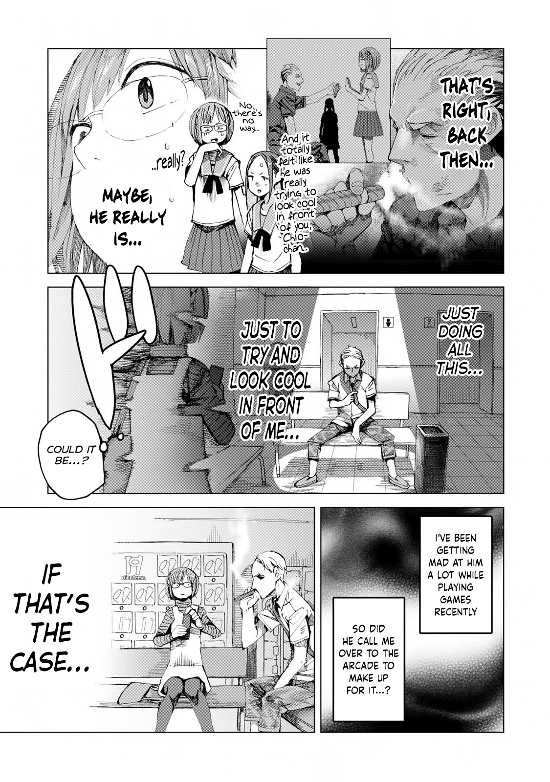 Chio-Chan No Tsuugakuro - Vol.9 Chapter 43: Chio-Chan At The Arcade