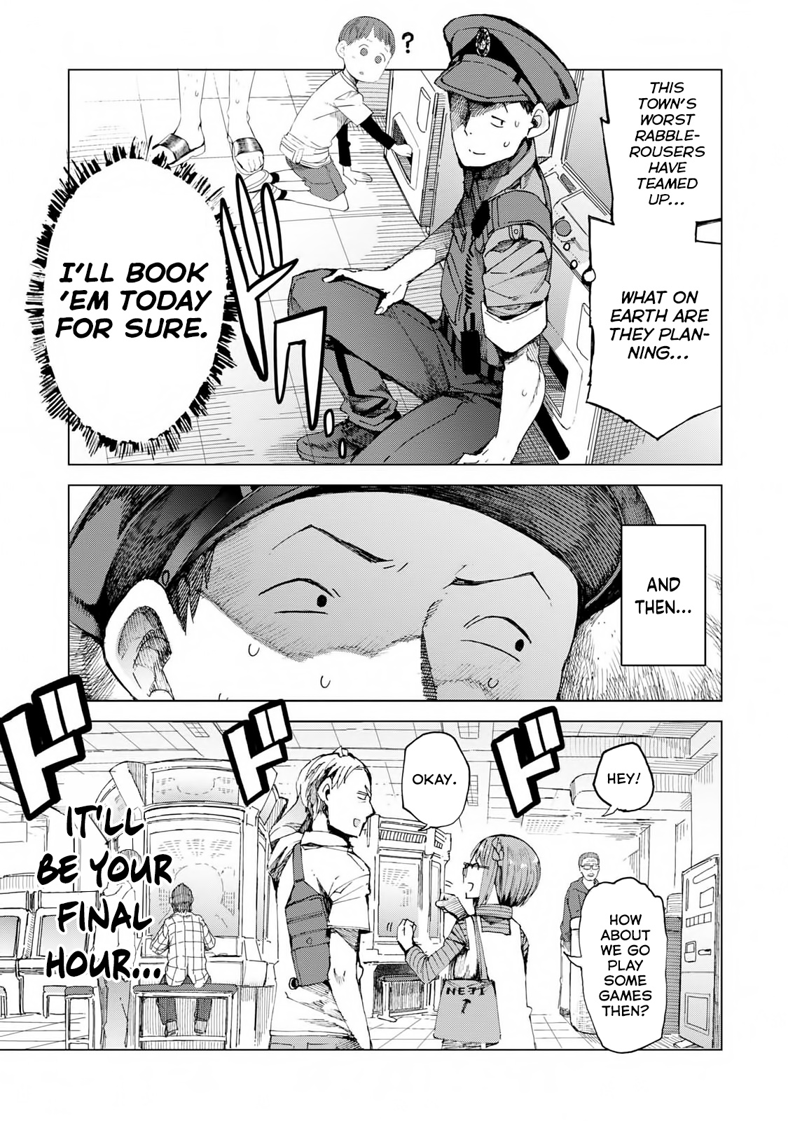 Chio-Chan No Tsuugakuro - Vol.9 Chapter 43: Chio-Chan At The Arcade