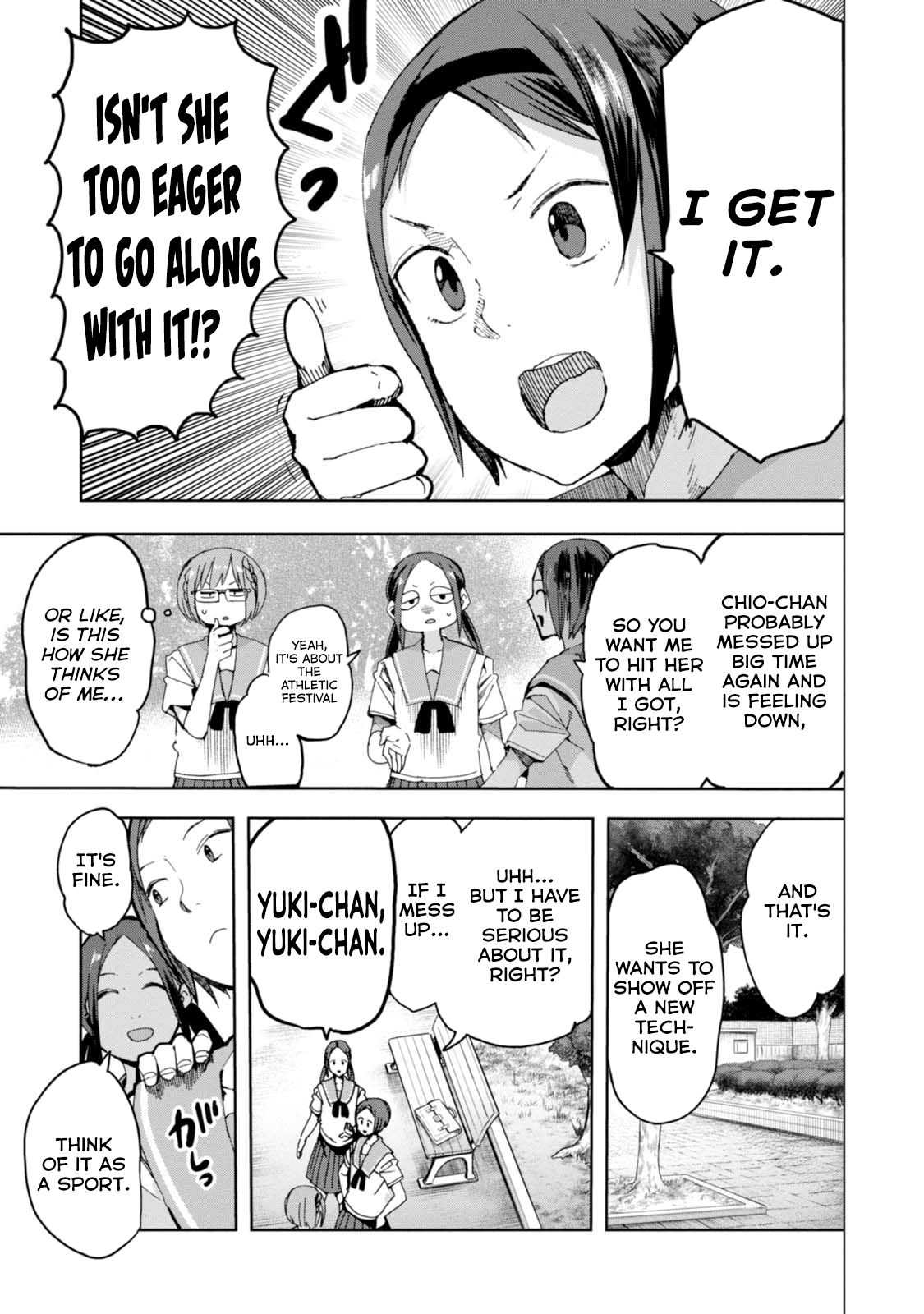 Chio-Chan No Tsuugakuro - Vol.1 Chapter 32