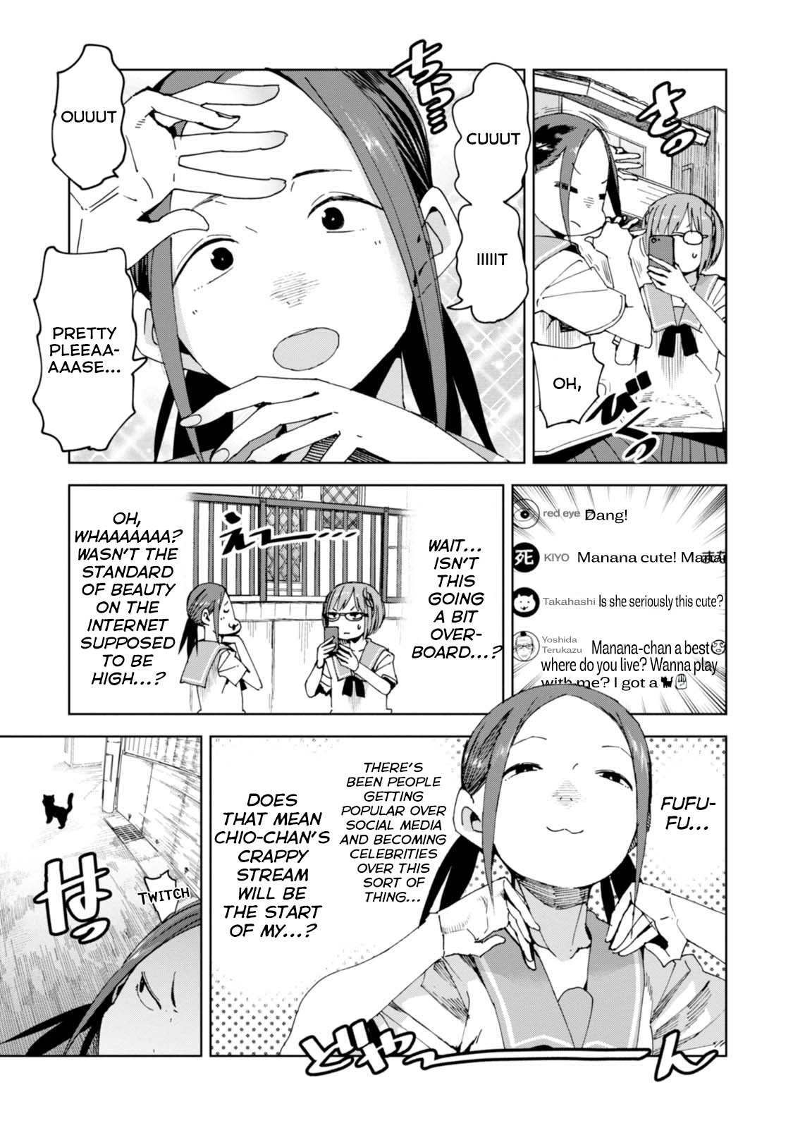 Chio-Chan No Tsuugakuro - Chapter 39: Just A School Girl On Her Way To School.