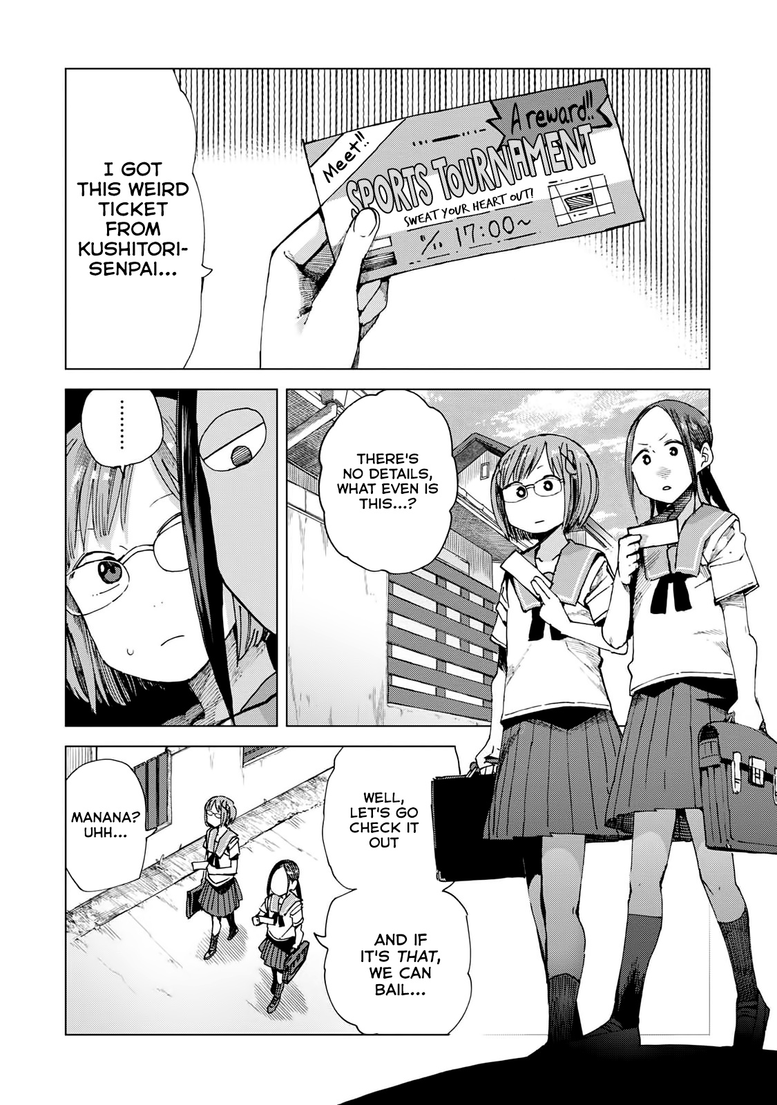 Chio-Chan No Tsuugakuro - Vol.9 Chapter 44: Sumo!