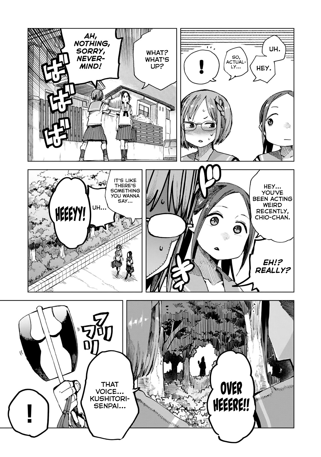 Chio-Chan No Tsuugakuro - Vol.9 Chapter 44: Sumo!