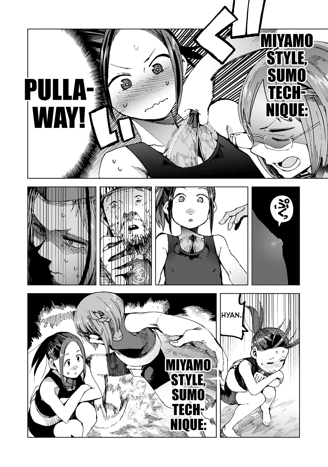 Chio-Chan No Tsuugakuro - Vol.9 Chapter 44: Sumo!