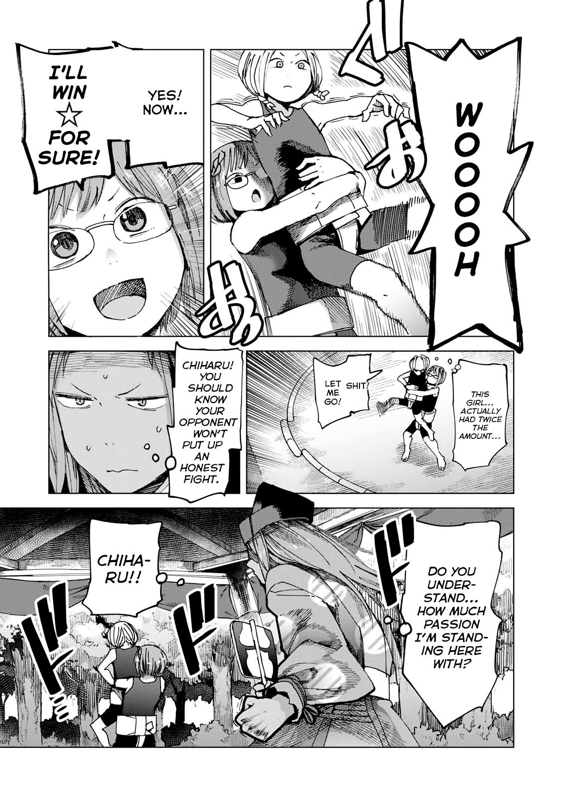 Chio-Chan No Tsuugakuro - Vol.9 Chapter 44: Sumo!