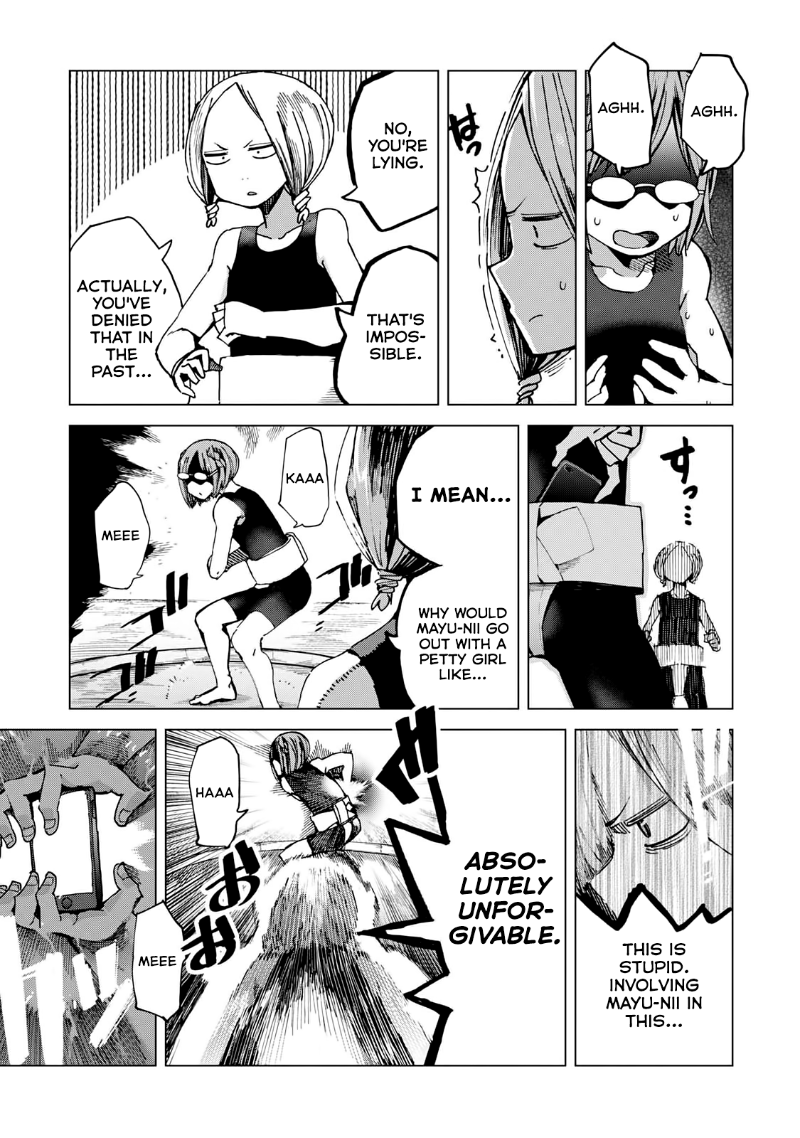 Chio-Chan No Tsuugakuro - Vol.9 Chapter 44: Sumo!