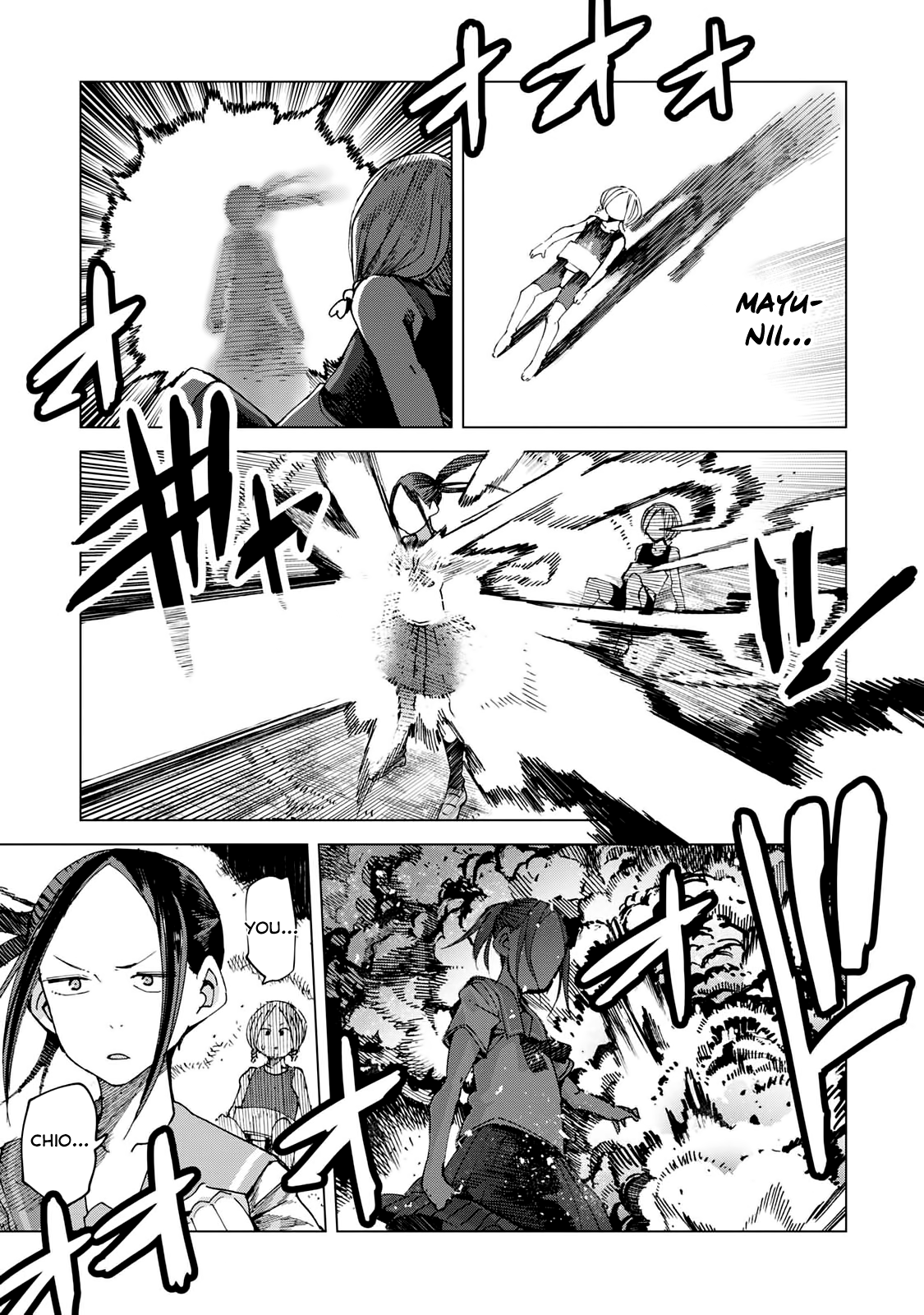 Chio-Chan No Tsuugakuro - Vol.9 Chapter 44: Sumo!