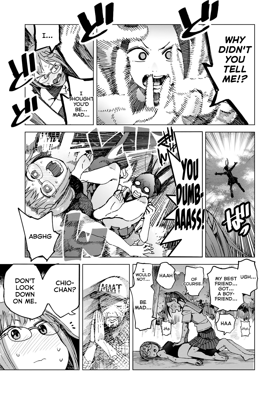 Chio-Chan No Tsuugakuro - Vol.9 Chapter 44: Sumo!