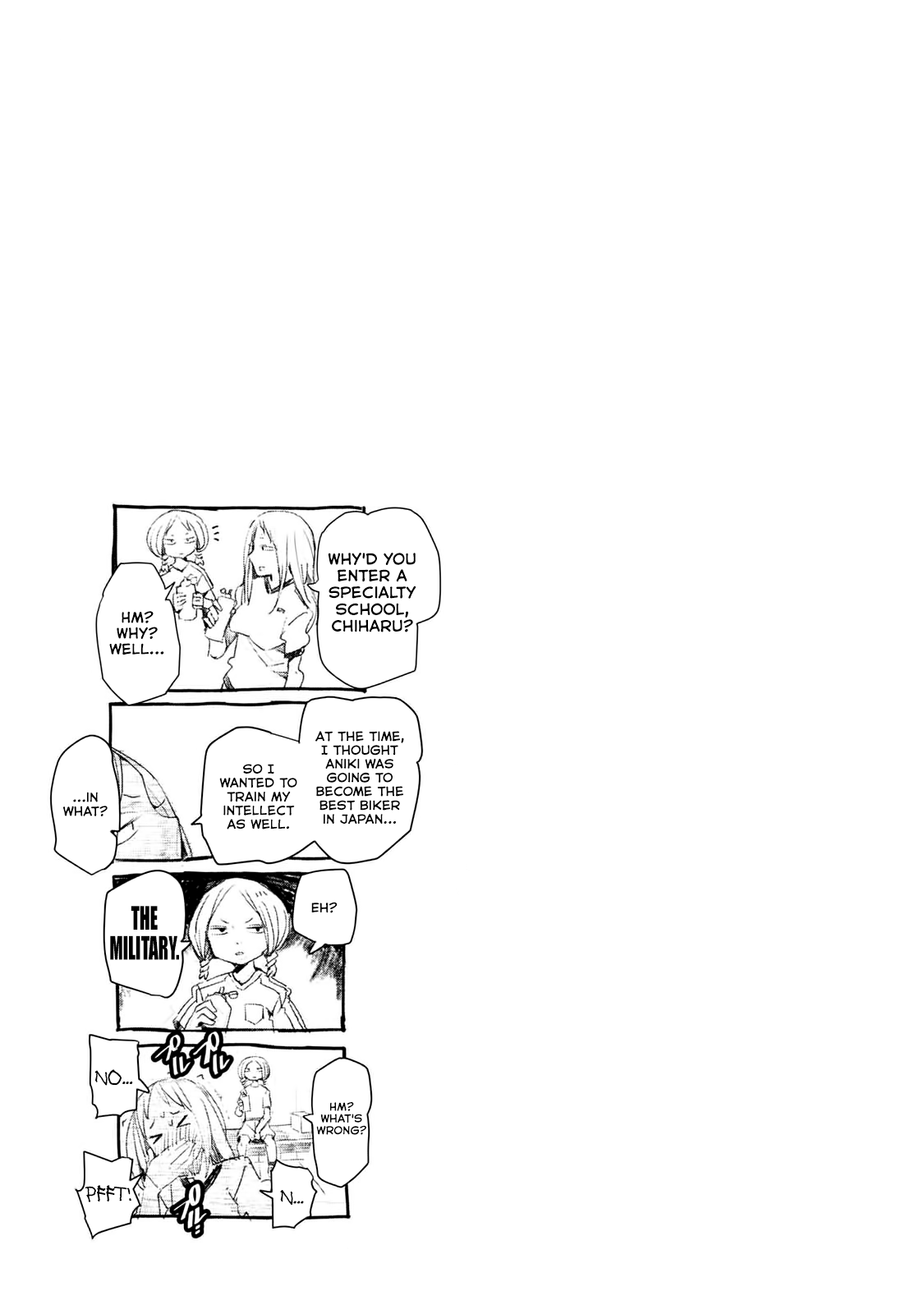 Chio-Chan No Tsuugakuro - Vol.9 Chapter 44: Sumo!