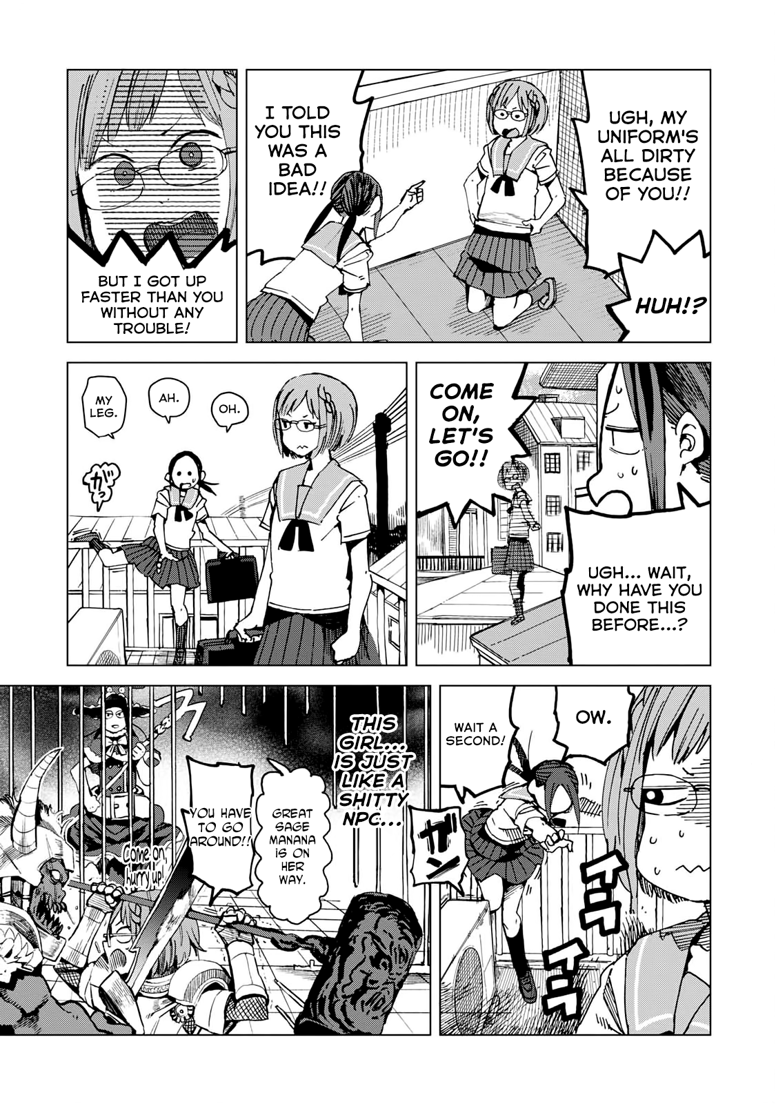 Chio-Chan No Tsuugakuro - Vol.9 Chapter 45: Because You Re There.