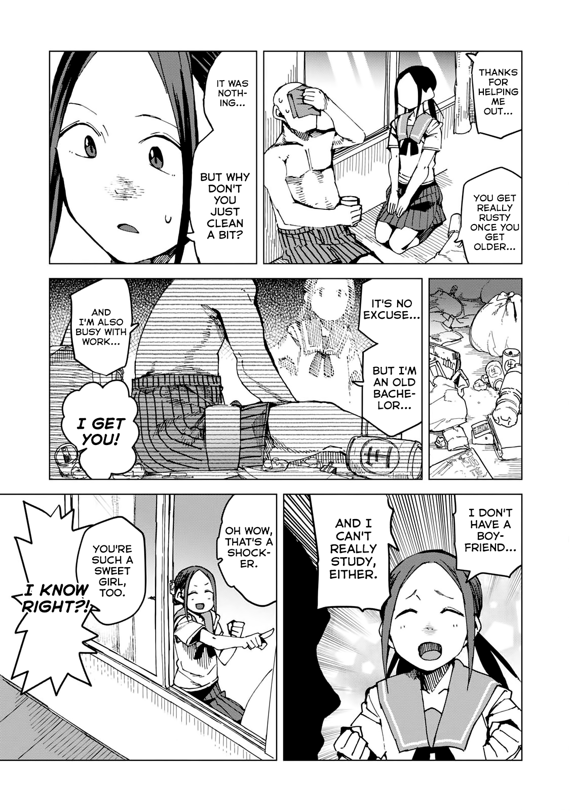 Chio-Chan No Tsuugakuro - Vol.9 Chapter 45: Because You Re There.