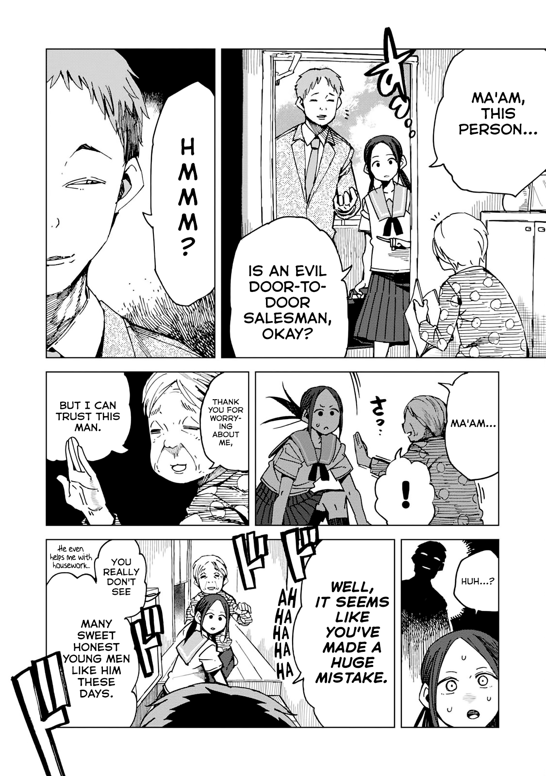 Chio-Chan No Tsuugakuro - Vol.9 Chapter 45: Because You Re There.