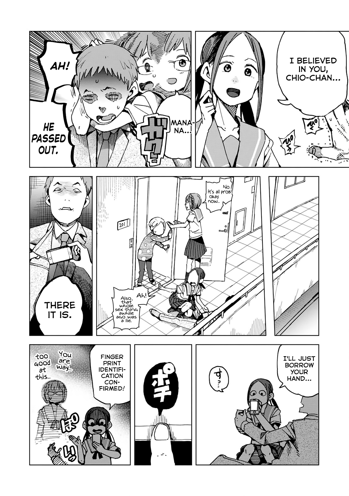 Chio-Chan No Tsuugakuro - Vol.9 Chapter 45: Because You Re There.