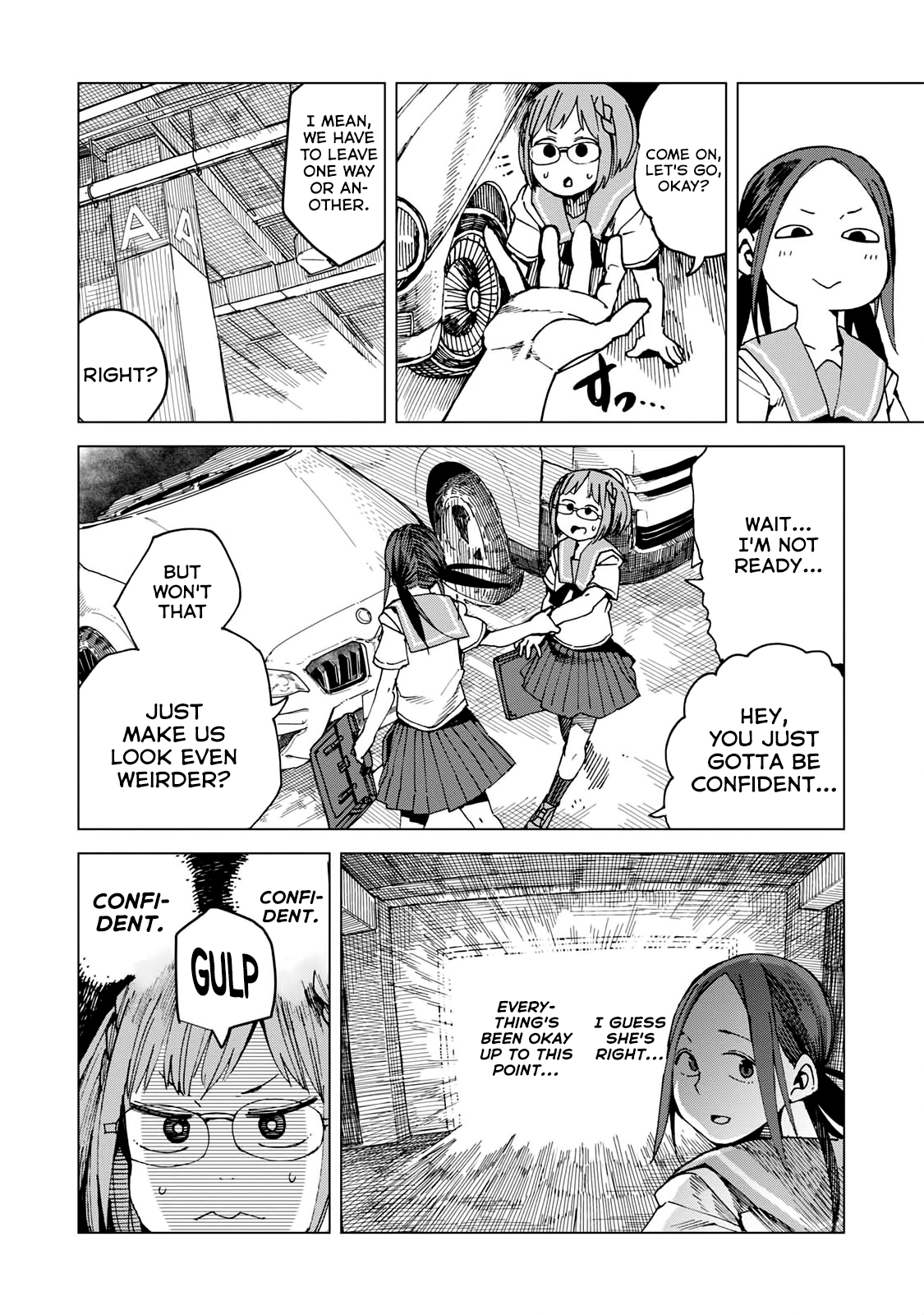 Chio-Chan No Tsuugakuro - Vol.9 Chapter 45: Because You Re There.