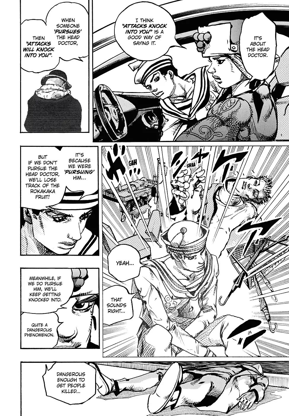 Jojo No Kimyou Na Bouken - Chapter 936: Dangerous Pursuit Part 1