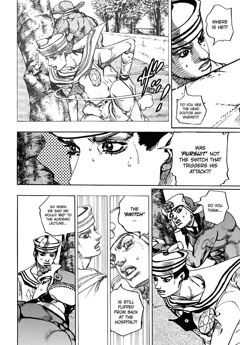 Jojo No Kimyou Na Bouken - Chapter 936: Dangerous Pursuit Part 1