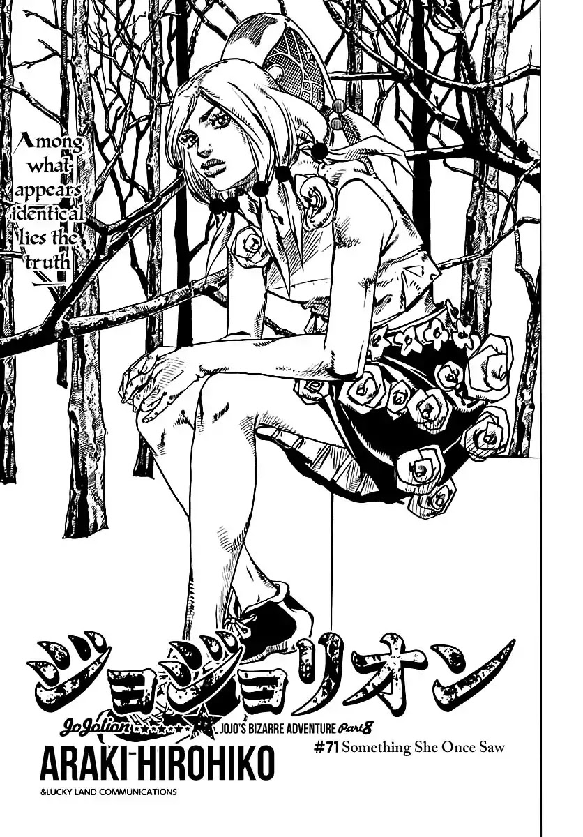 Jojo No Kimyou Na Bouken - Chapter 918: Something She Once Saw