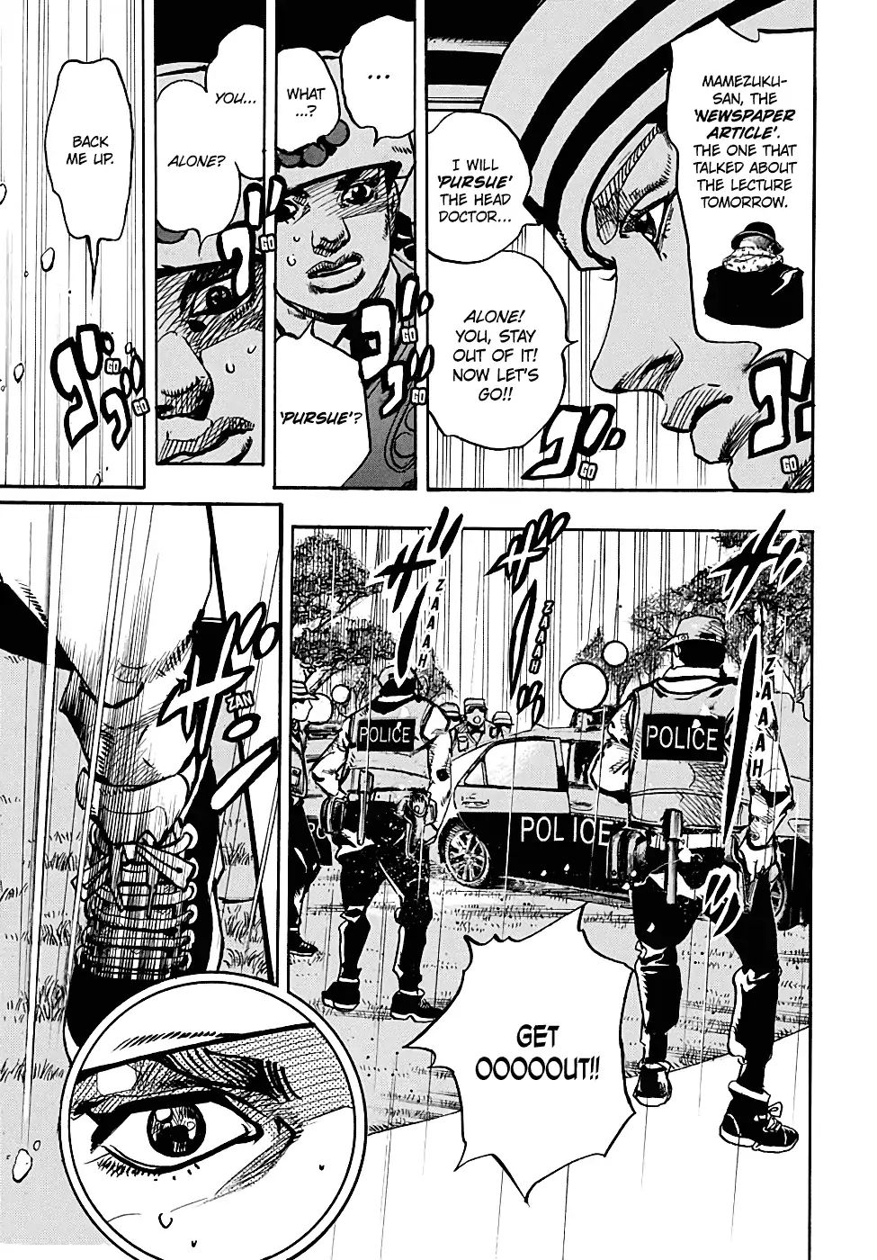 Jojo No Kimyou Na Bouken - Chapter 937: Dangerous Pursuit Part 2