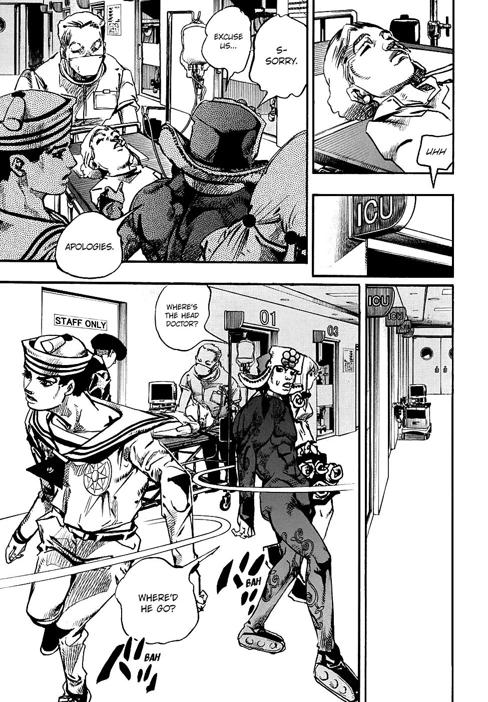 Jojo No Kimyou Na Bouken - Chapter 931: The Head Doctor Of Tg University Hospital Part 1