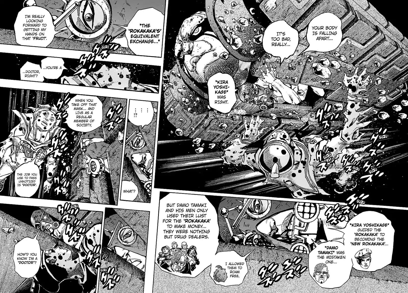 Jojo No Kimyou Na Bouken - Chapter 917: Rock Human And Rock Animal (3)