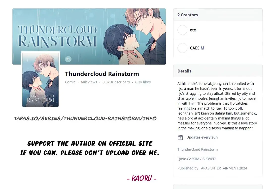 Thundercloud Rainstorm - Chapter 53