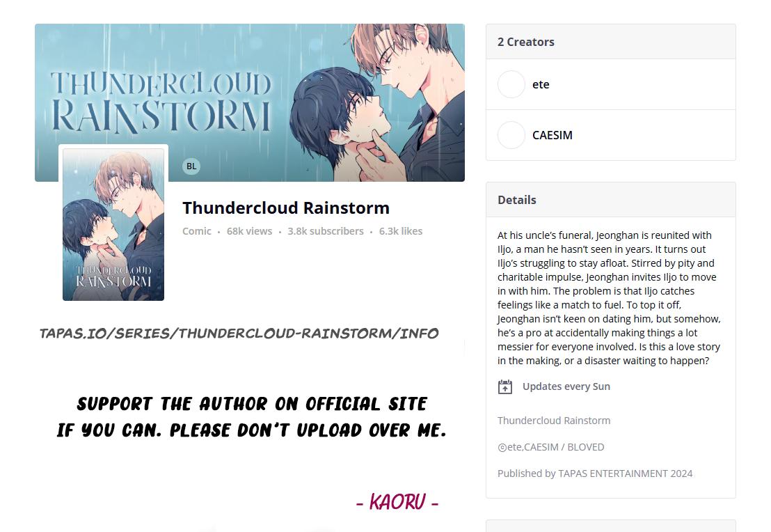 Thundercloud Rainstorm - Chapter 51