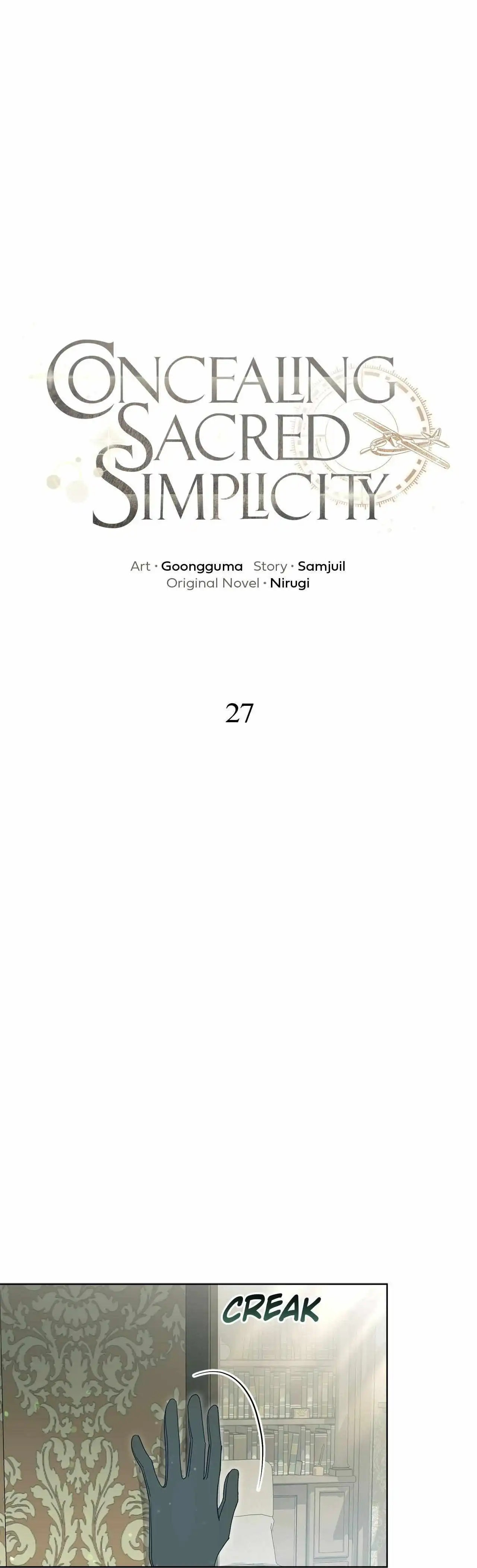 Concealing Sacred Simplicity - Chapter 27