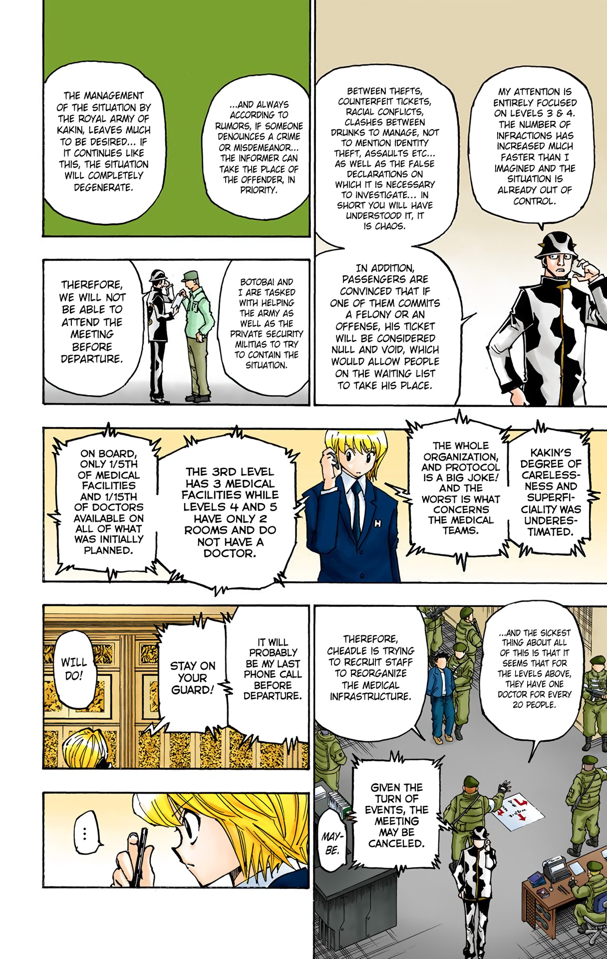 Hunter X Hunter Full Color - Vol.34 Chapter 358: Eve