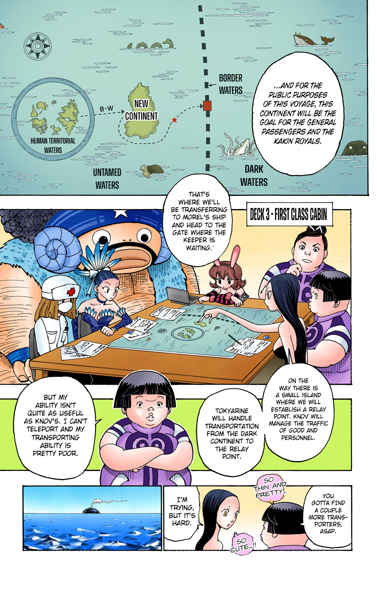 Hunter X Hunter Full Color - Vol.34 Chapter 359: Departure