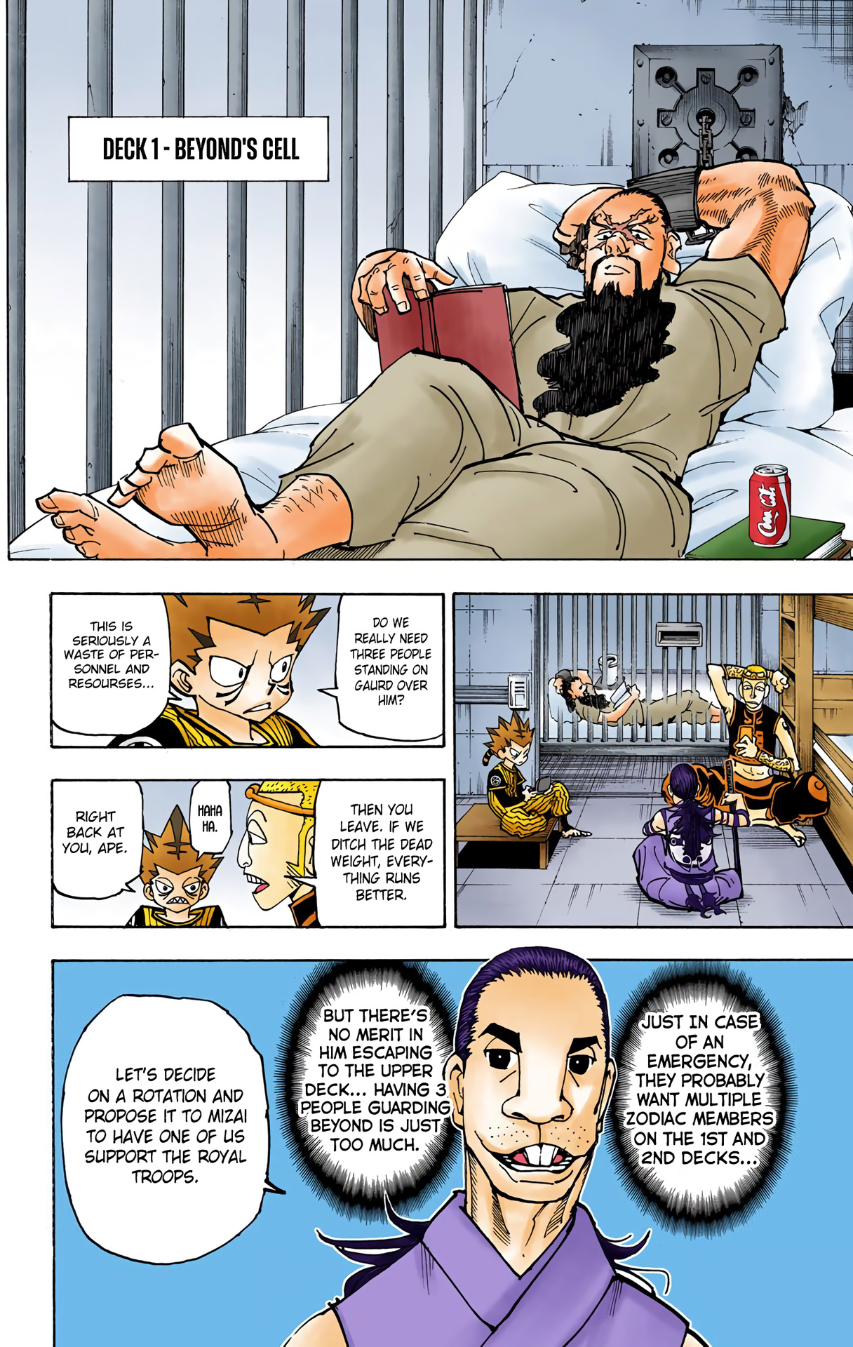 Hunter X Hunter Full Color - Vol.34 Chapter 359: Departure