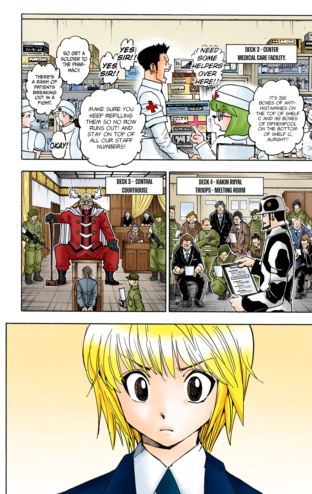 Hunter X Hunter Full Color - Vol.34 Chapter 359: Departure