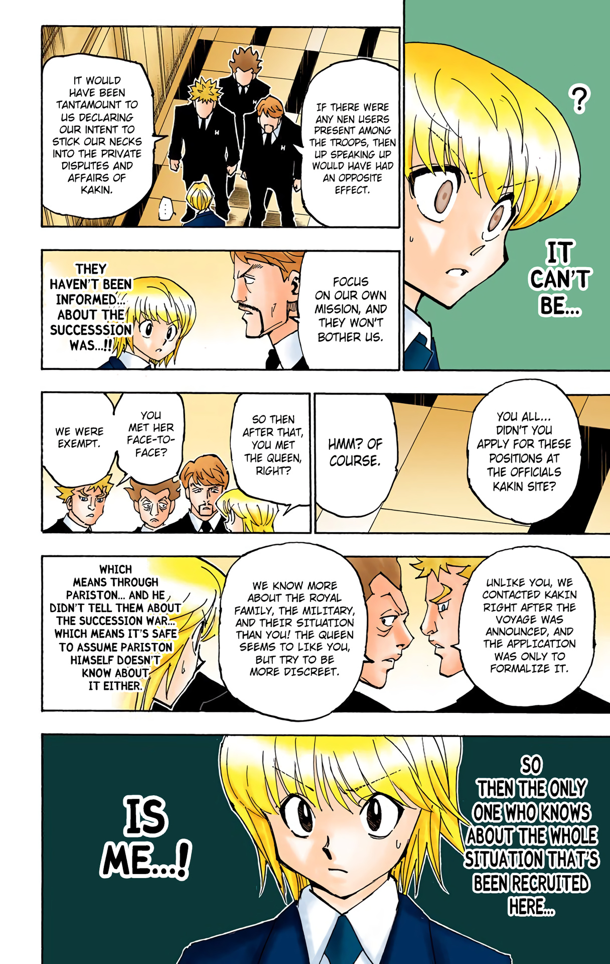 Hunter X Hunter Full Color - Vol.34 Chapter 359: Departure