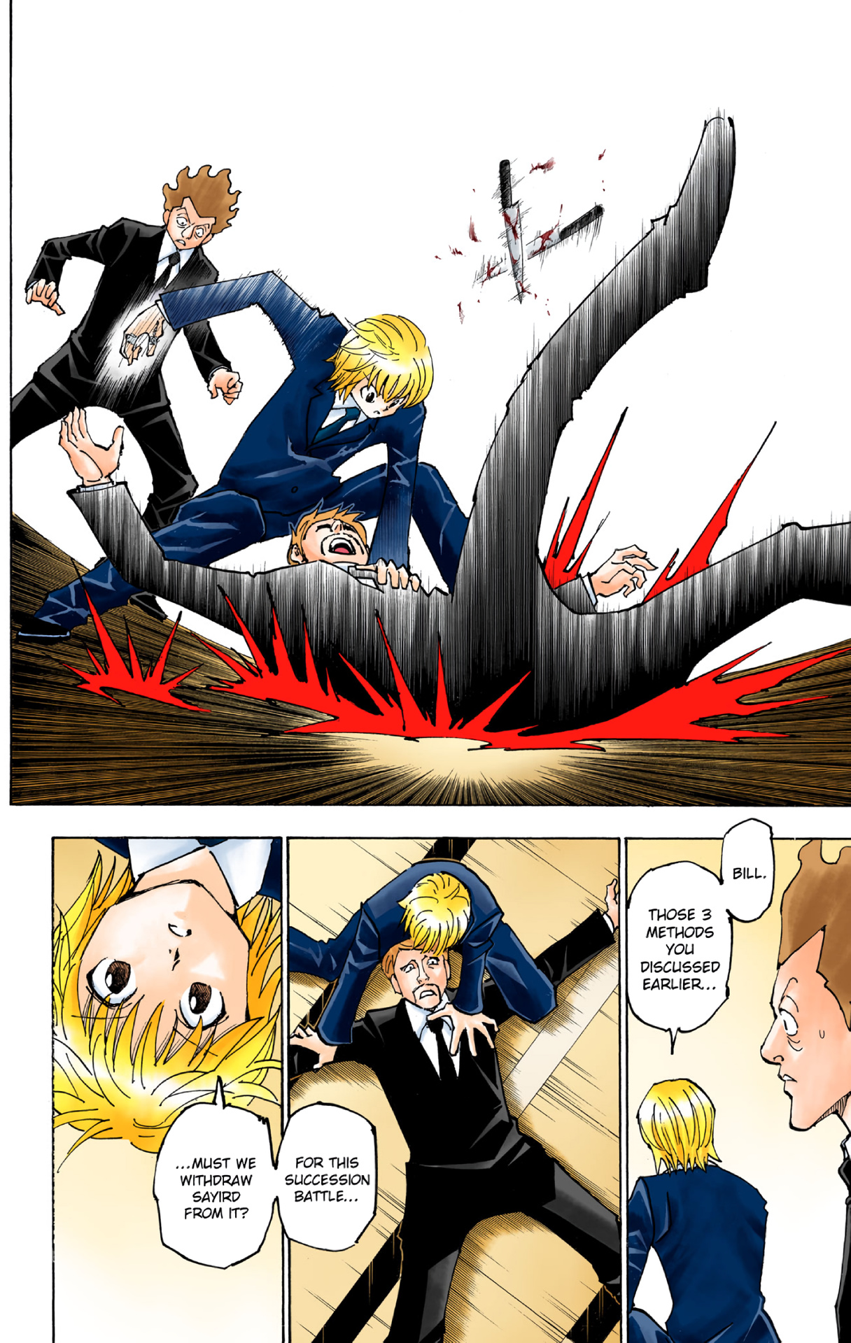 Hunter X Hunter Full Color - Vol.35 Chapter 361: Withdraw