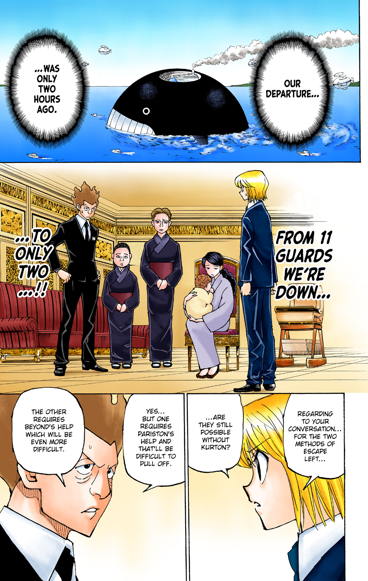 Hunter X Hunter Full Color - Vol.35 Chapter 361: Withdraw