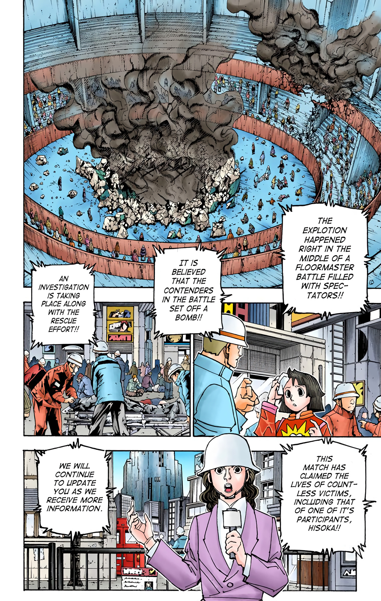 Hunter X Hunter Full Color - Vol.34 Chapter 357: Unfortunate: Part 2