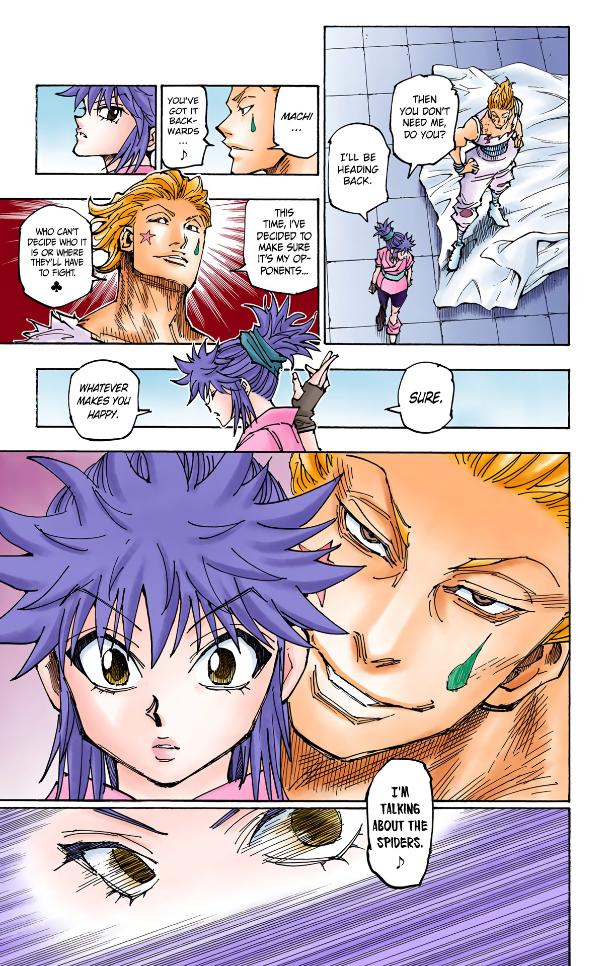 Hunter X Hunter Full Color - Vol.34 Chapter 357: Unfortunate: Part 2