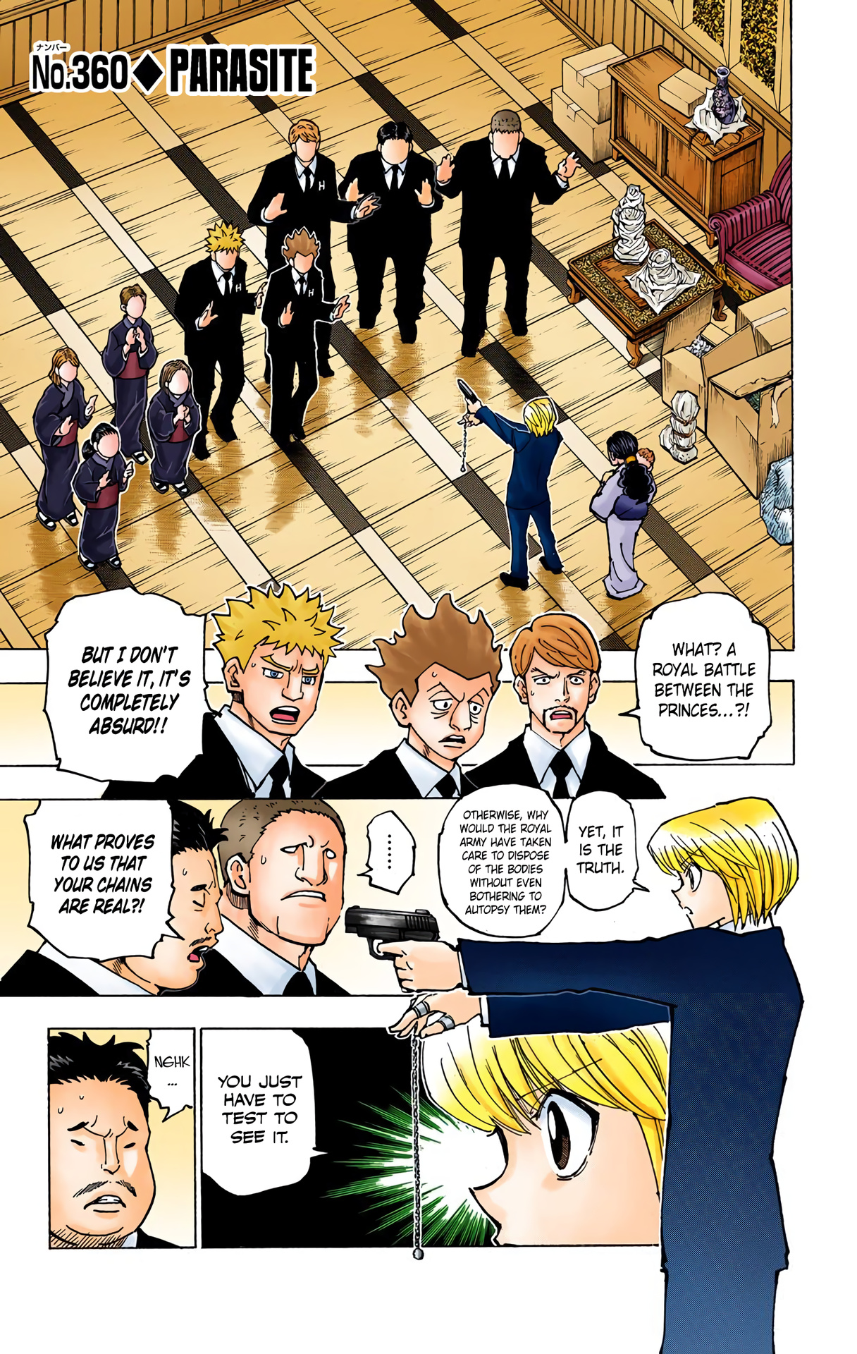 Hunter X Hunter Full Color - Vol.34 Chapter 360: Parasite