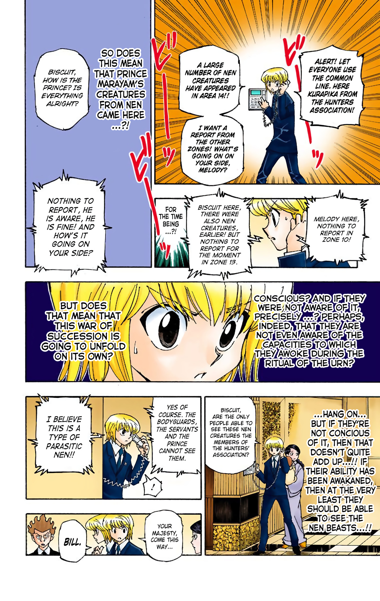 Hunter X Hunter Full Color - Vol.34 Chapter 360: Parasite